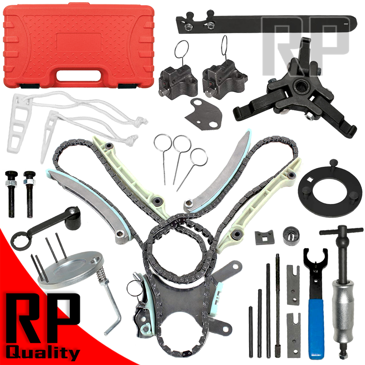 Jeep コマンダー 5.7 HEMI XH ベルト周り3点セット 新品 Timing Chain Kit Tool For Dodge Jeep Ram 1500 Durango Commander