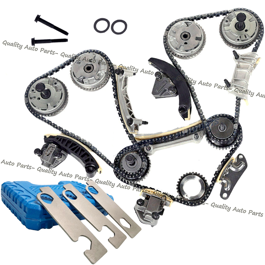Exhaust Intake VVT Gear Holding Tool Timing Chain Kit fit SAAB 95 YS3G