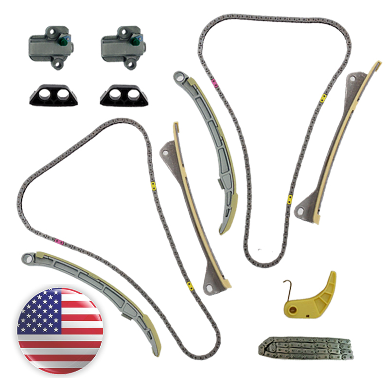 Engine Timing Chain Kit For Hyundai Kia Santa Fe Genesis Sorento Azera